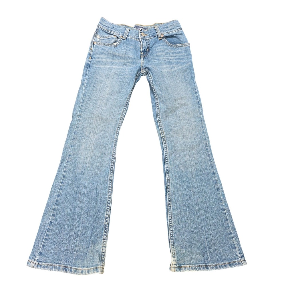 Levi Strauss Signature Modern Bootcut Jeans Girl's Size 10 Blue Light Was Denim